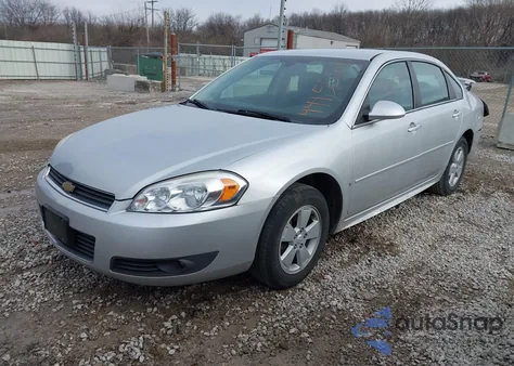 2010 Chevrolet Impala Lt из США, поврежденный, VIN 2G1WB5EK8A1134149
